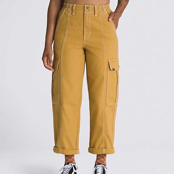 Vans Wide Leg Baggy Cargo City Pants - Picture 3 of 3